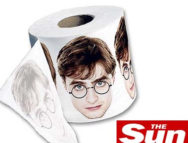 Harry Potter vira estampa de papel higi�nico  